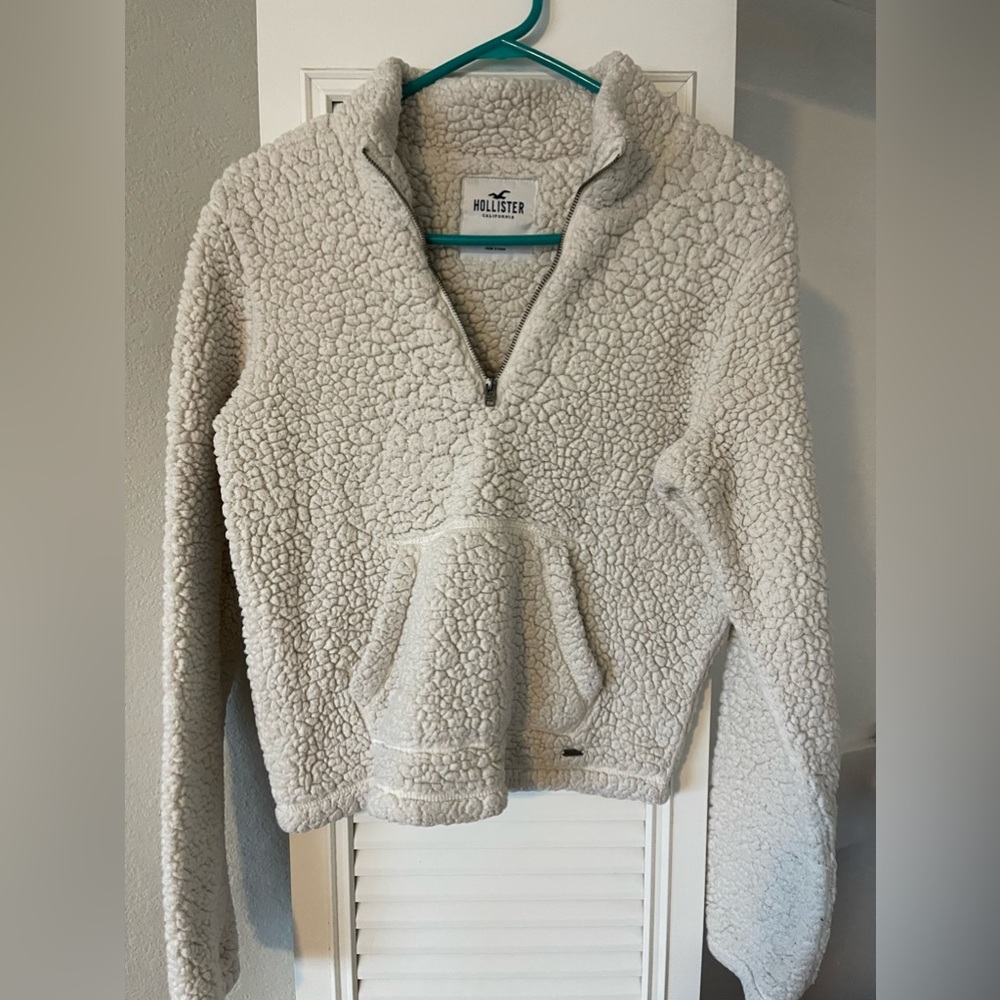Sherpa Quarter Zip Sweater